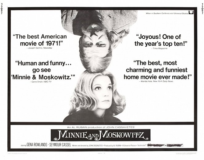 Minnie and Moskowitz - Posters