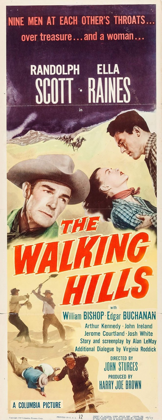The Walking Hills - Posters