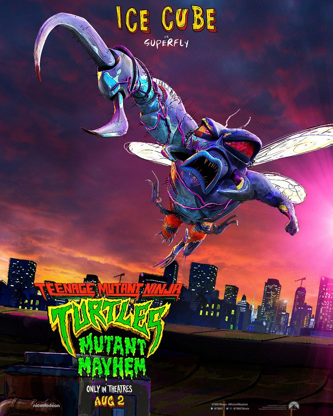 Ninja korytnačky: Mutantský chaos - Plagáty