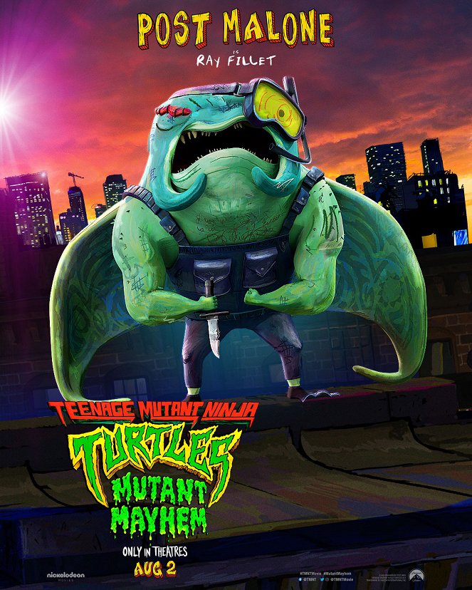 Tartarugas Ninja: Caos Mutante - Cartazes