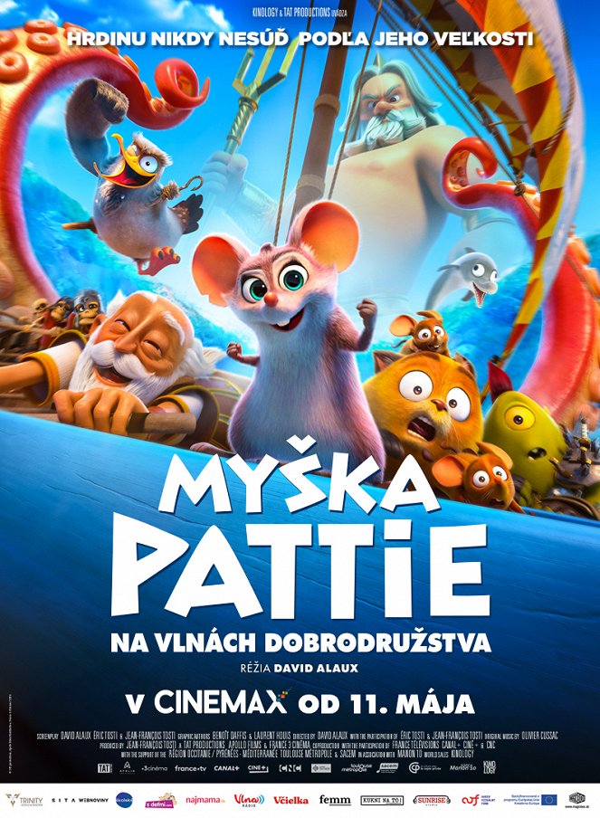 Myška Pattie: Na vlnách dobrodružstva - Plagáty