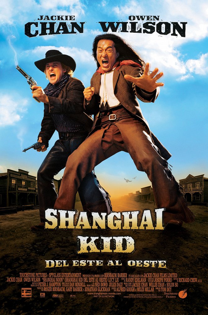 Shanghai kid. Del Este al Oeste - Carteles