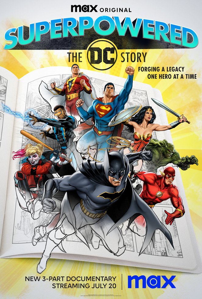 Supermocní: Príbeh DC - Plagáty