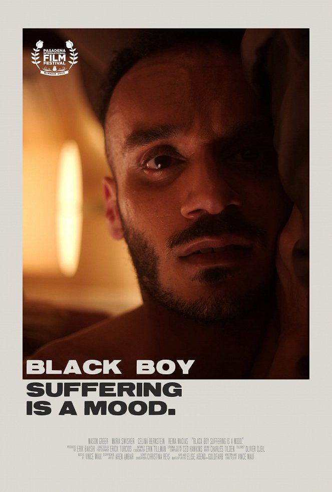 Black Boy Suffering Is a Mood. - Posters