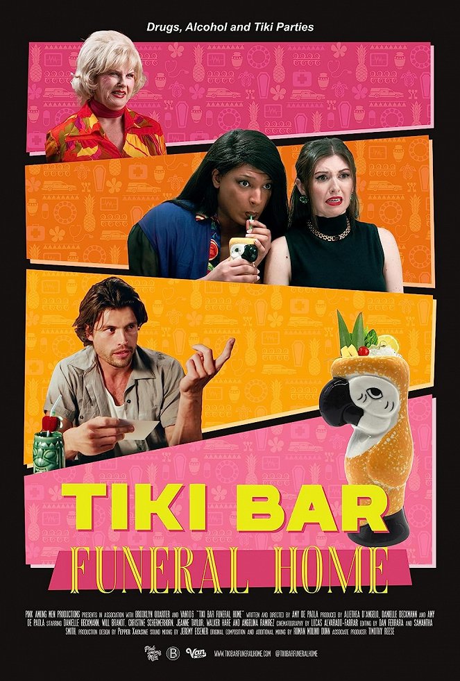 Tiki Bar Funeral Home - Carteles