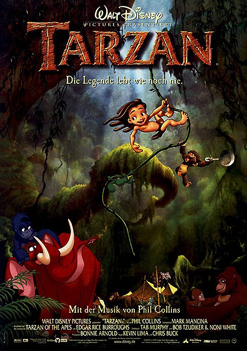 Tarzan - Plakate