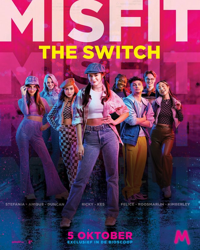 Misfit: The Switch - Carteles