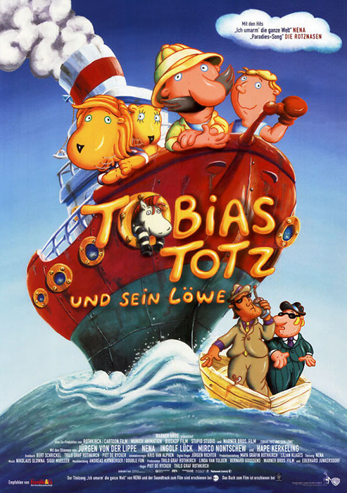 Tobias Totz und sein Löwe - Cartazes