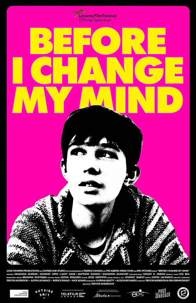 Before I Change My Mind - Plakate