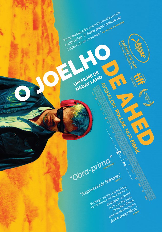 O Joelho de Ahed - Cartazes