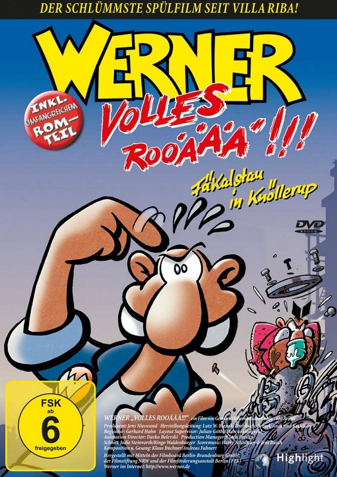 Werner - Volles Rooäää!!! - Plakáty
