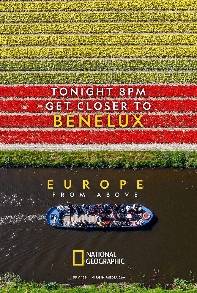 Europa von oben - Europa von oben - Benelux - Plakate