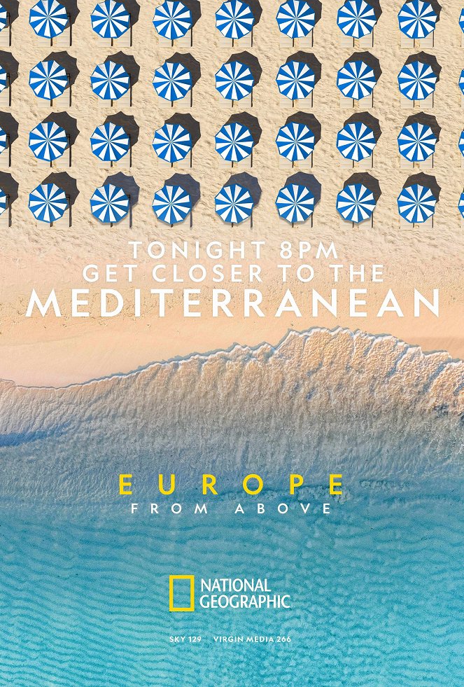 Europe from Above - Mediterranean - Affiches