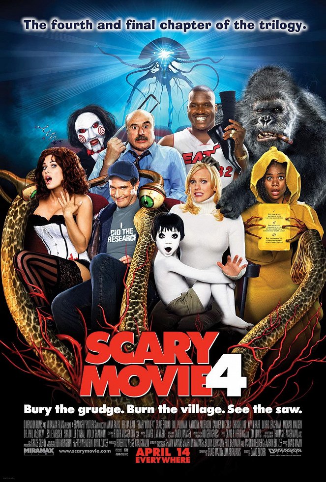 Scary Movie 4 - Affiches