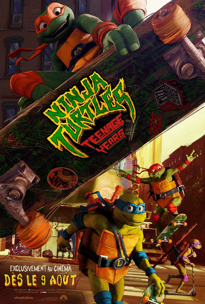 Ninja Turtles Teenage Years - Affiches