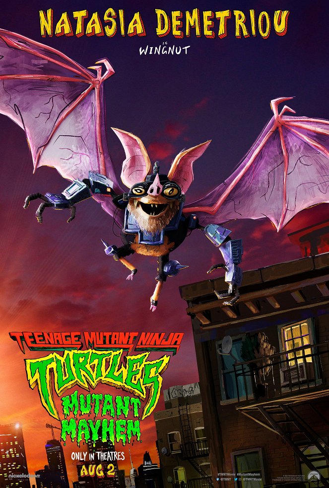 Ninja korytnačky: Mutantský chaos - Plagáty