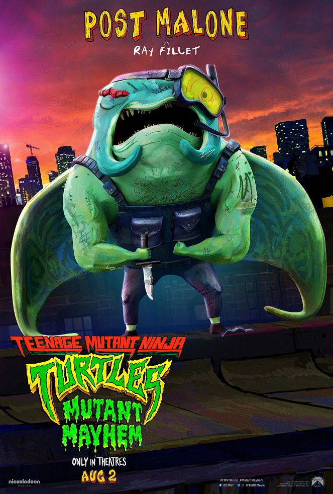 Ninja Turtles. Caos mutante - Carteles