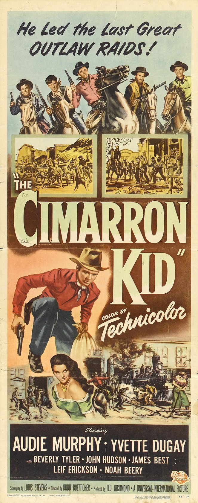 The Cimarron Kid - Plakátok