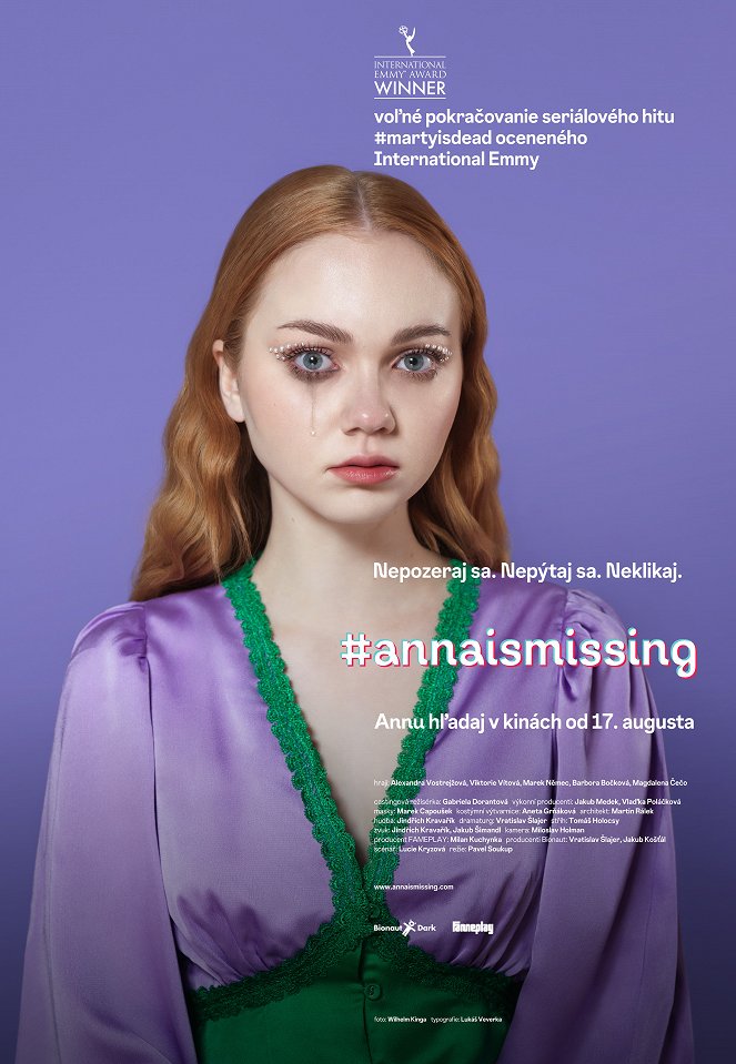 #annaismissing - Plakátok