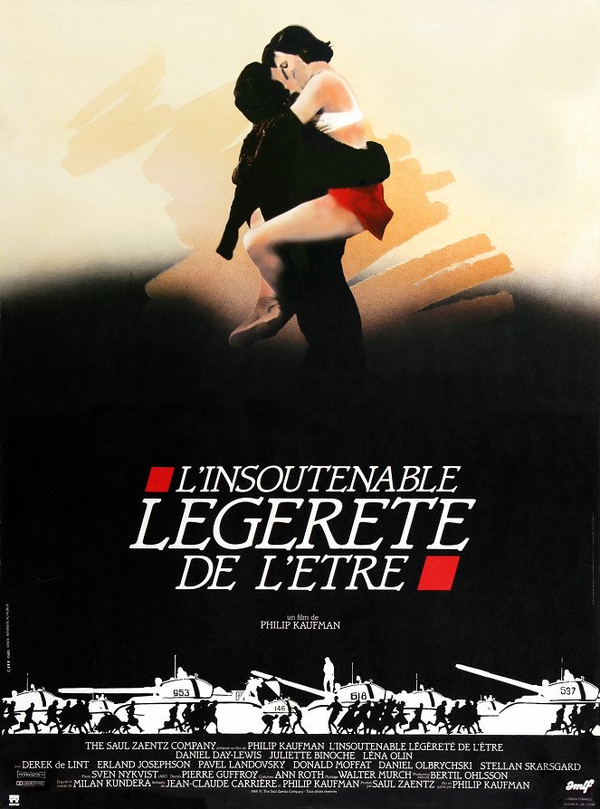 L'Insoutenable légèreté de l'être - Affiches