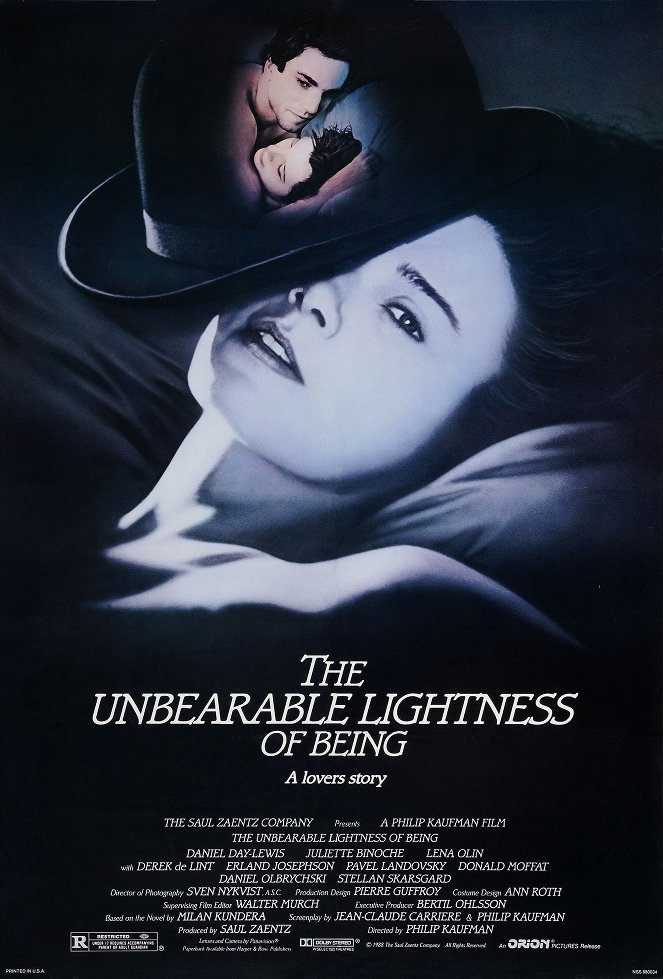 The Unbearable Lightness of Being - Posters
