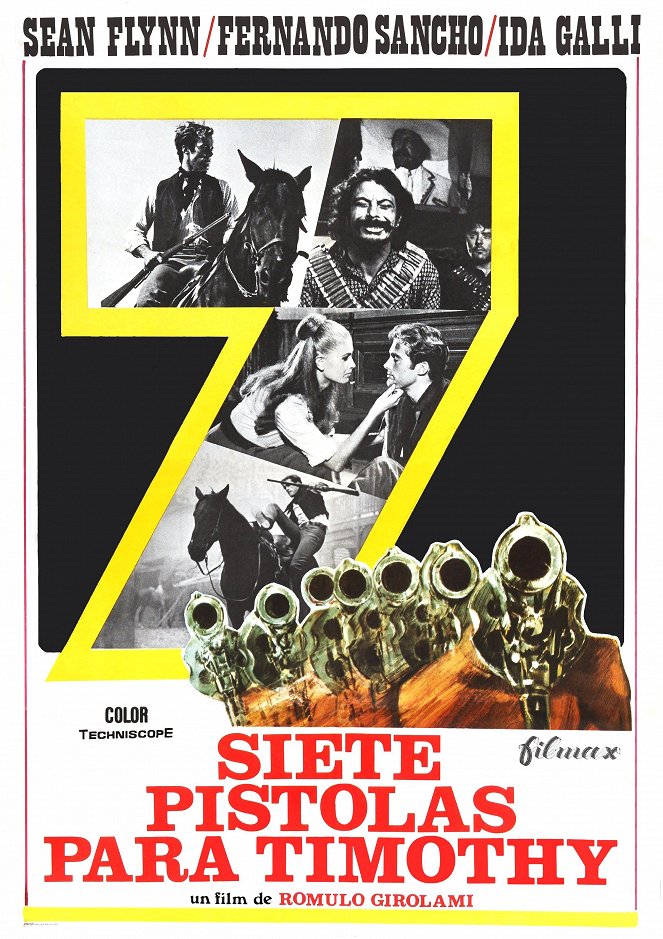 Seven Guns for Timothy - Posters