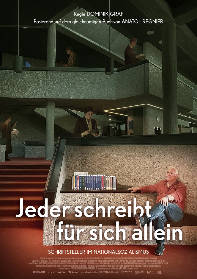 Jeder schreibt für sich allein - Posters