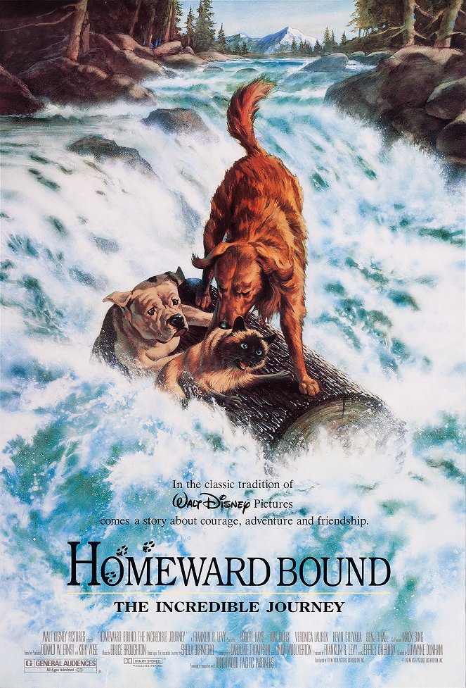 Homeward Bound: The Incredible Journey - Posters