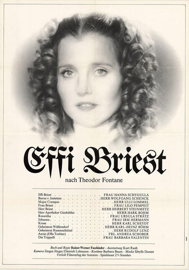 Effi Briest - Amor e Preconceito - Cartazes