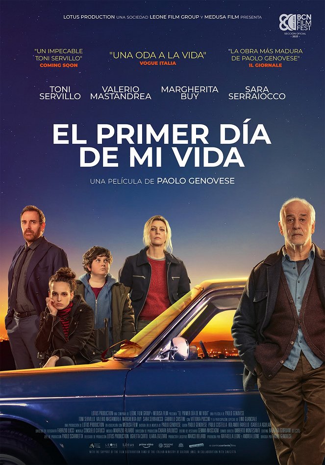 El primer día de mi vida - Carteles