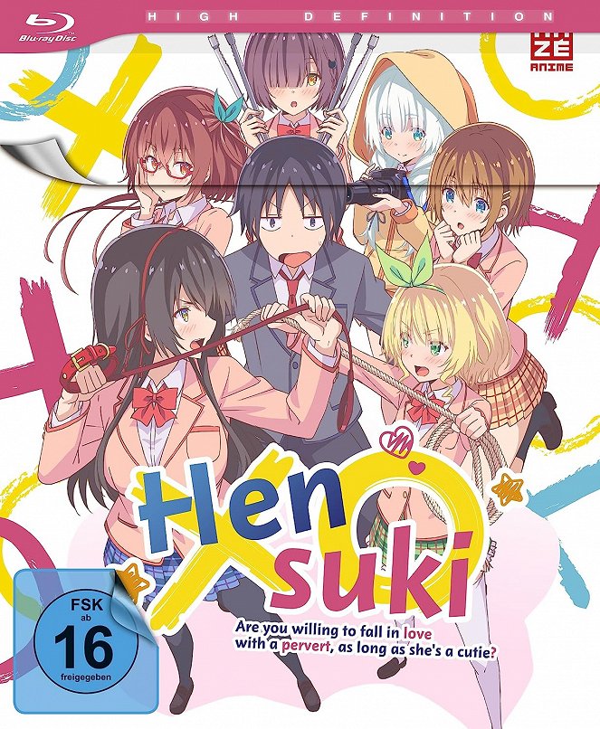 Hensuki: Are You Willing to Fall in Love with a Pervert, as Long as She's a Cutie? - Plakate