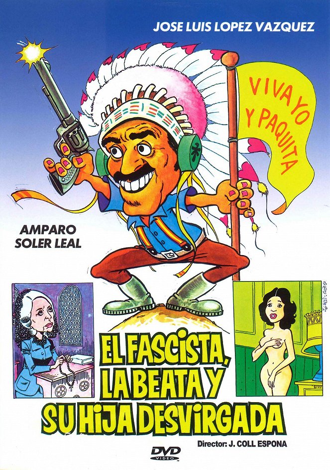 El fascista, la beata y su hija desvirgada - Plakate