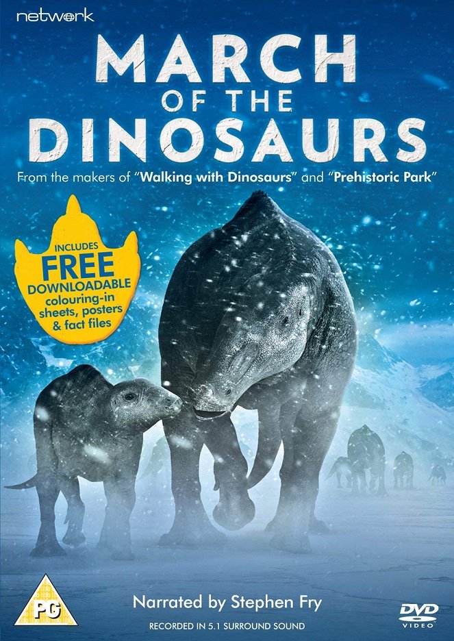Die geheimnisvolle Welt der Dinosaurier - Flucht aus dem Eis - Plakate