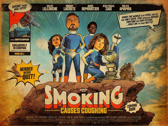 Smoking Causes Coughing - Posters