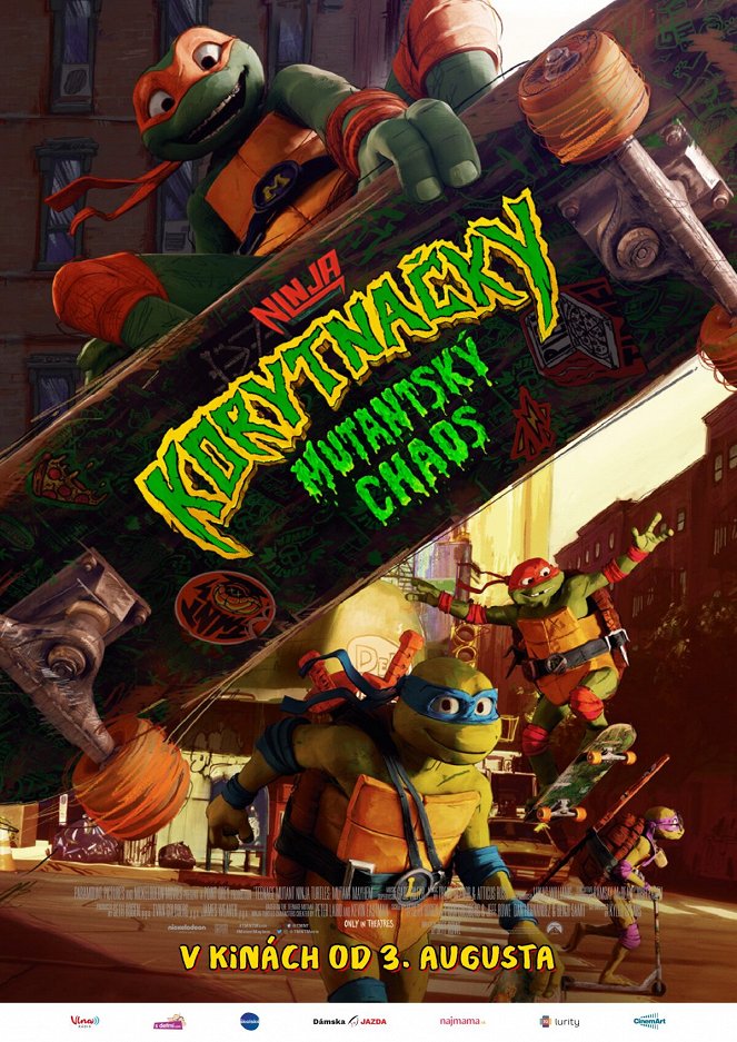 Ninja korytnačky: Mutantský chaos - Plagáty