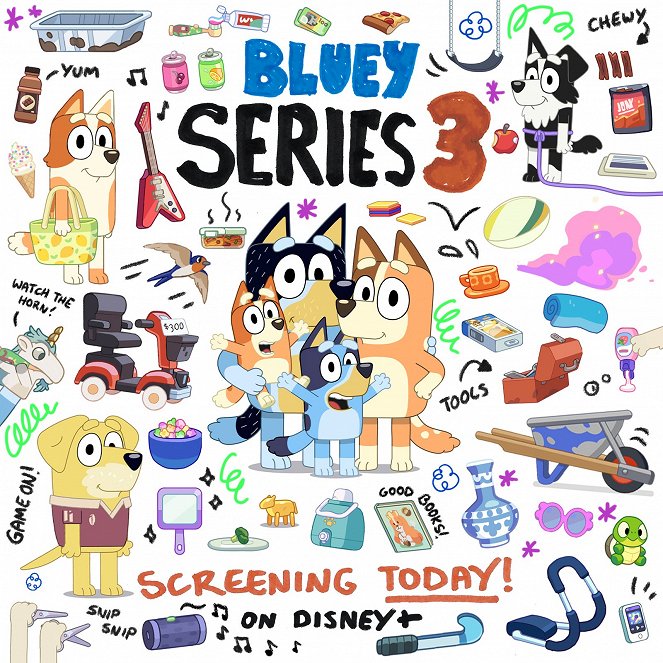 Bluey - Bluey - Season 3 - Julisteet
