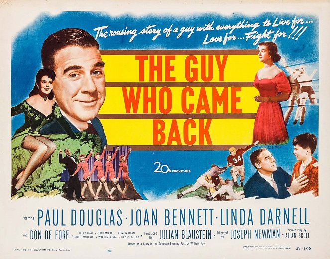 The Guy Who Came Back - Affiches