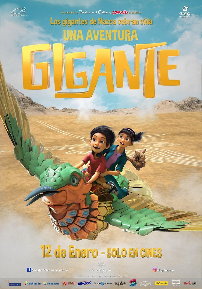 Una aventura gigante - Plakáty