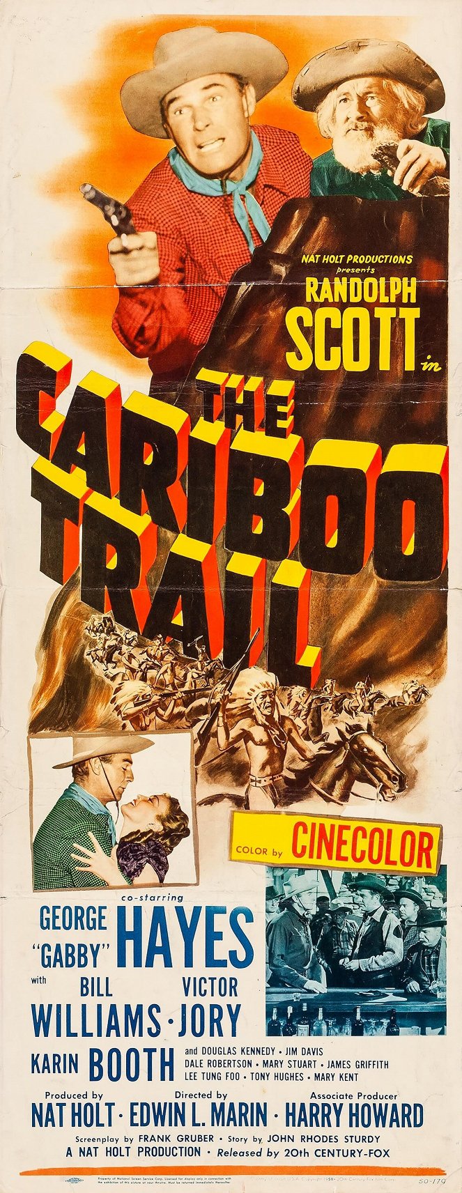 The Cariboo Trail - Cartazes