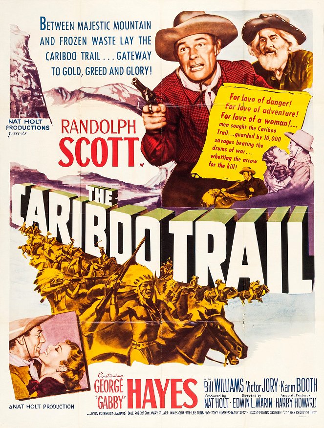 The Cariboo Trail - Posters