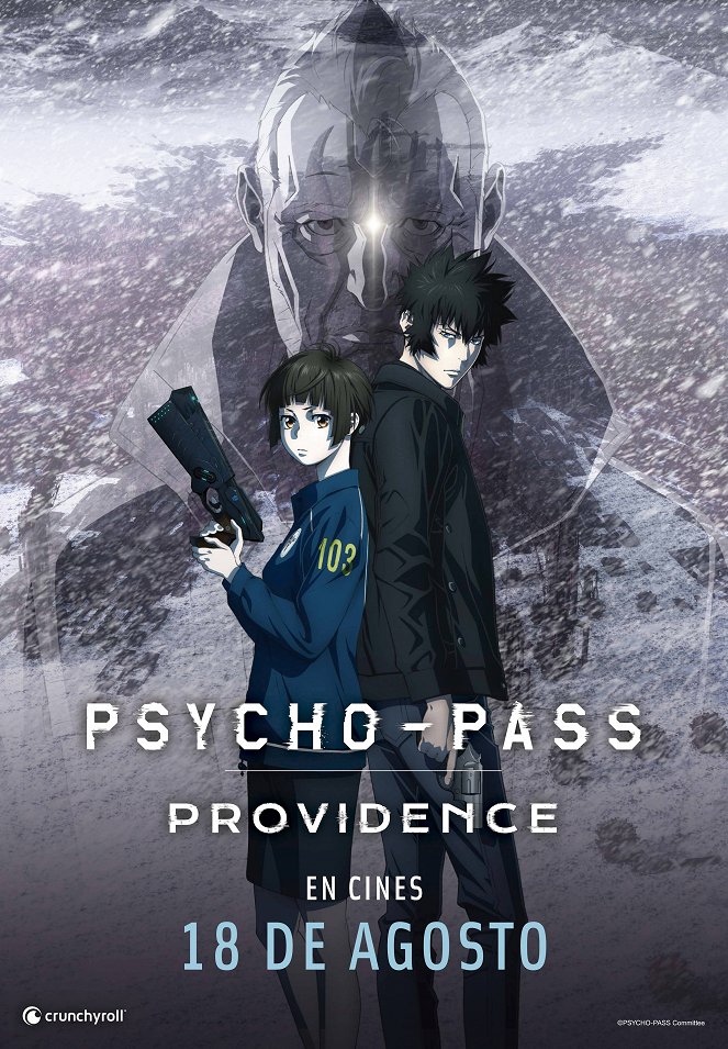 Psycho-Pass. Providence - Carteles