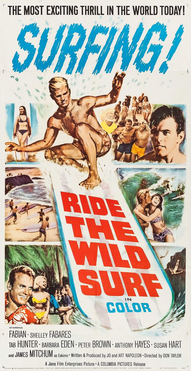 Ride the Wild Surf - Posters