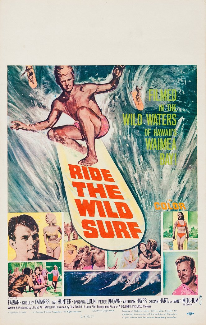 Ride the Wild Surf - Posters