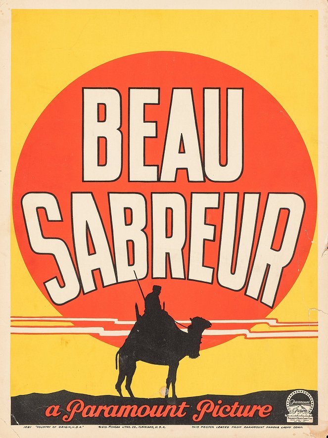 Beau Sabreur - Plakate