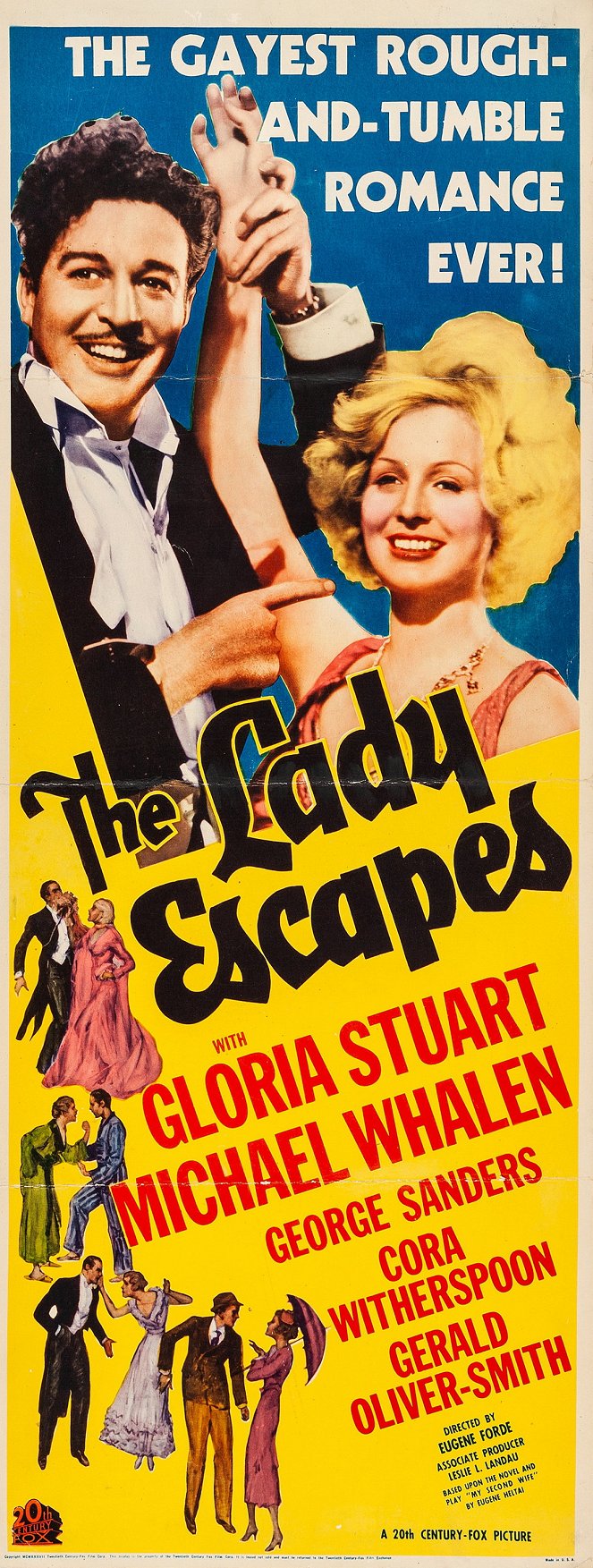 The Lady Escapes - Posters