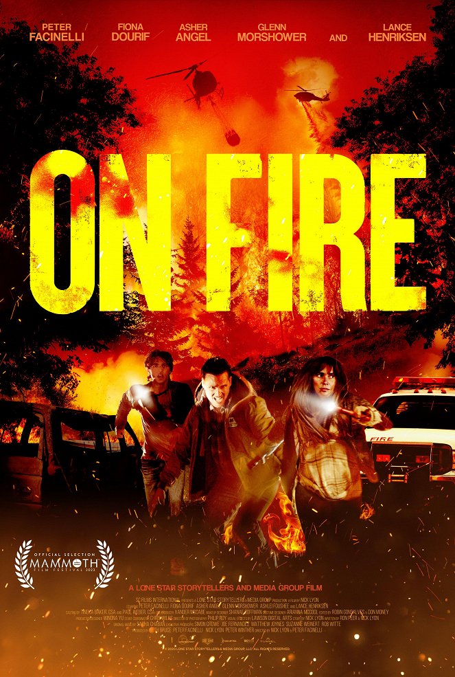 On Fire - Plakáty