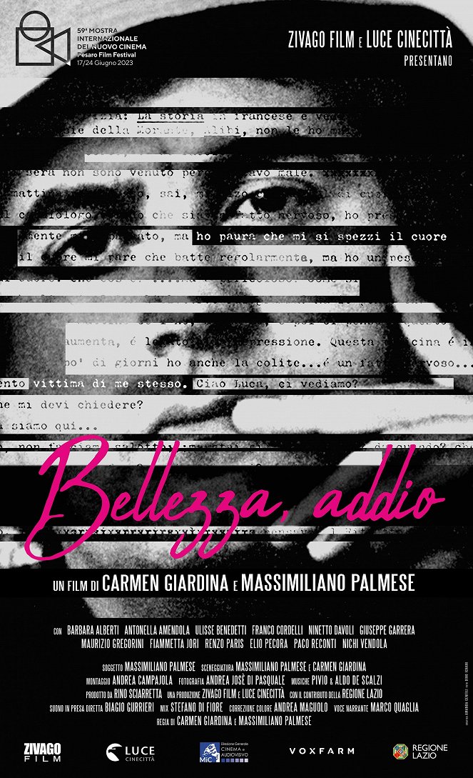 Bellezza, addio - Posters