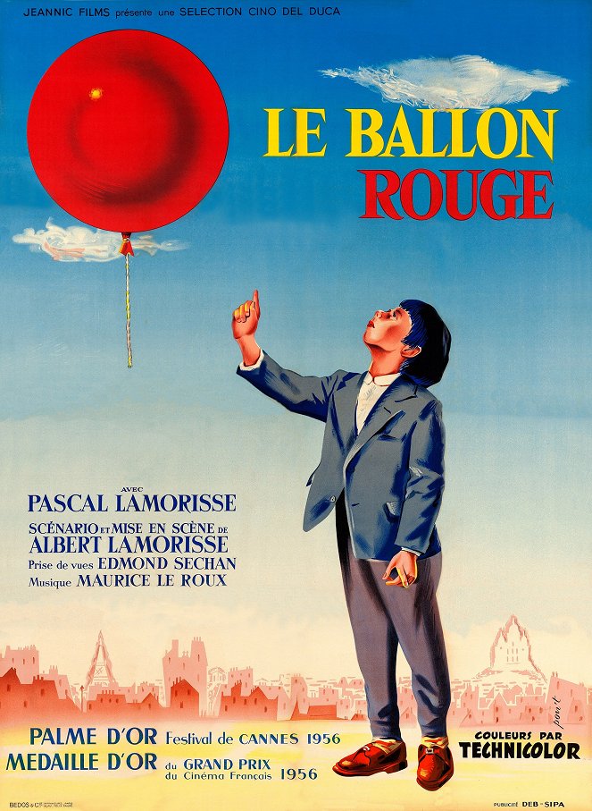Czerwony balonik - Plakaty