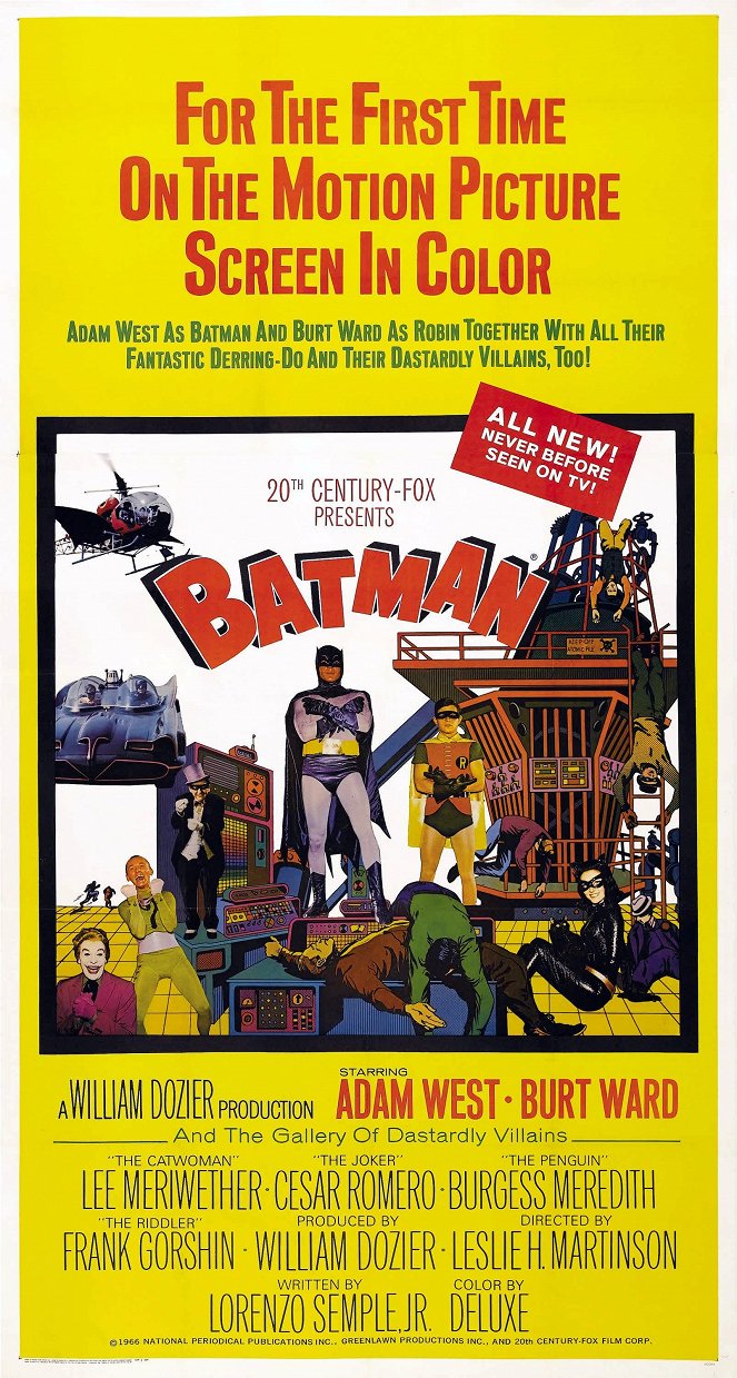 Batman: The Movie - Plakátok