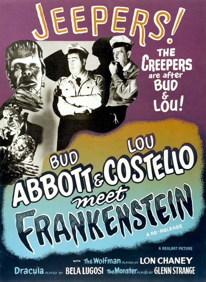 Deux Nigauds contre Frankenstein - Affiches